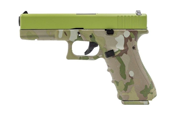 EU7 GBB Pistol (HYDRO) (Green|Camo)