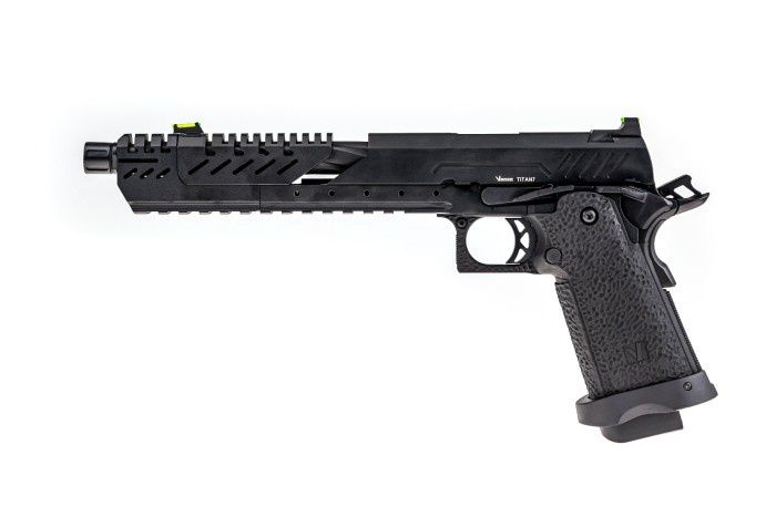 Hi-Capa 7.0 TITAN GBB Pistol (Black)