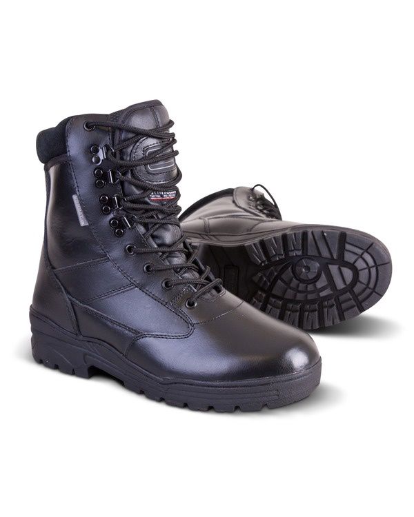 Patrol Boot – All Leather – Black