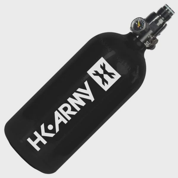 48ci 3K Aluminium HPA Tank w/ Regulator - Black (Empty)