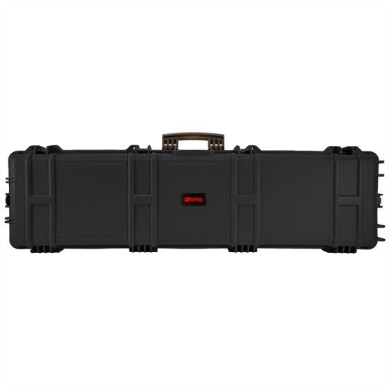 Premium Rifle Case (X-Large) (Wave Foam), Colour: Black