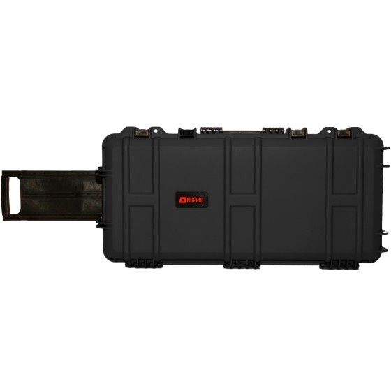 Premium Rifle Case (Medium) (Wave Foam), Colour: Black