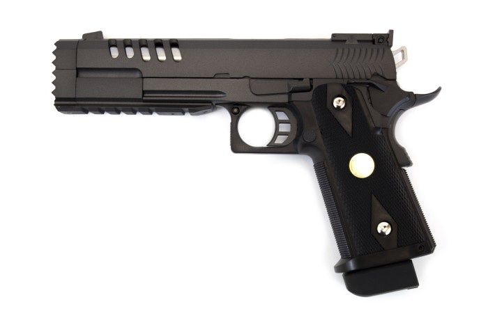 We - Hi-Capa 5.2 GBB Pistol (K) (Black)
