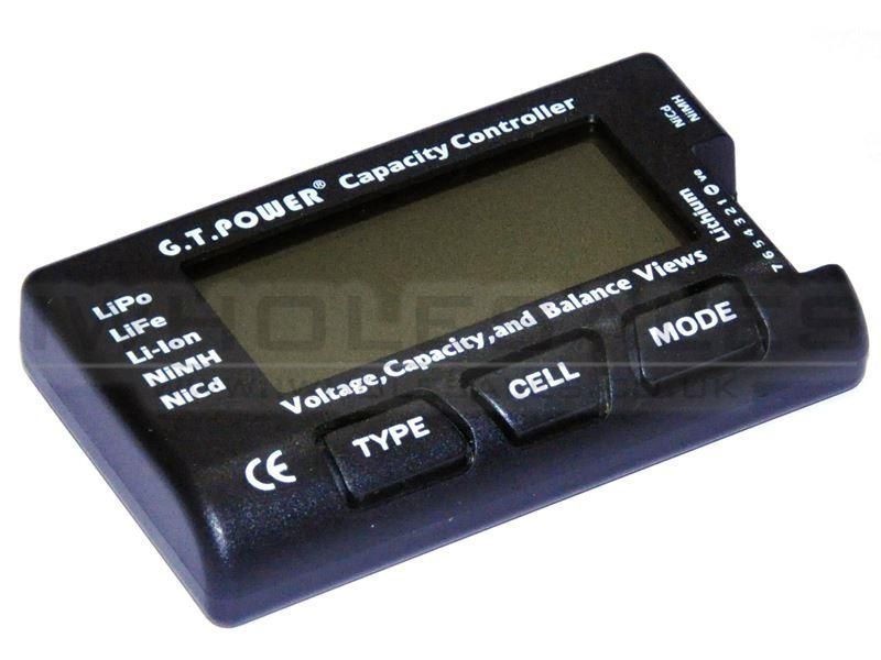 Digital Battery Capacity Checker