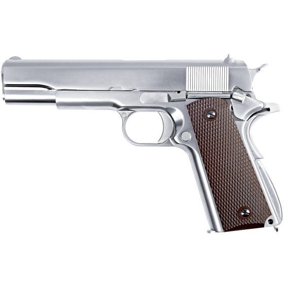 WE 1911 GBB Pistol (Silver)
