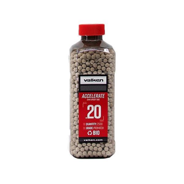 Accelerate ProMatch 0.20g 2,500ct Biodegradable Airsoft BBs