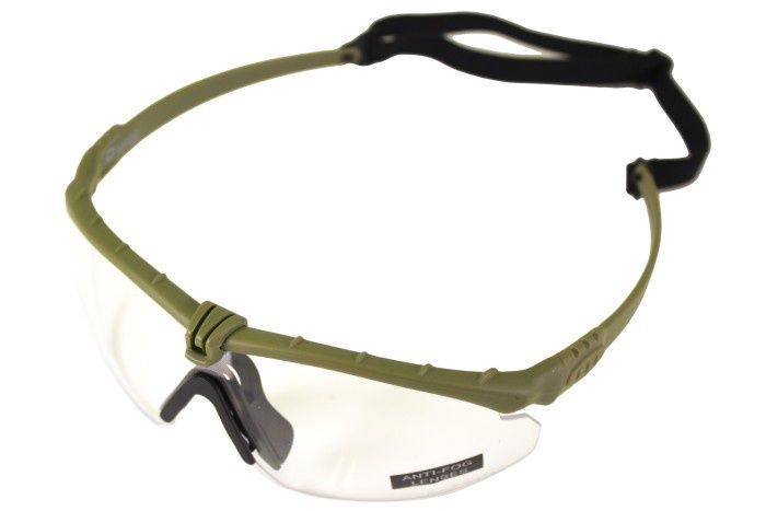 Battle Pro&#39;s - Green Frame / Clear Lense w/Insert