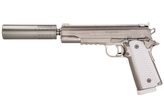 VX-14 REQUIEM GBB Pistol (Silver|White)