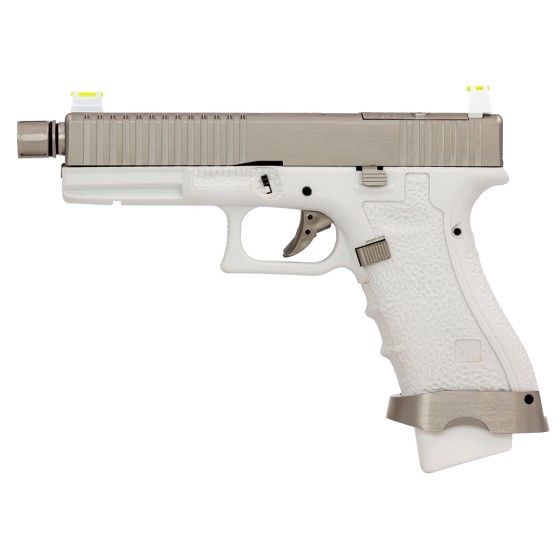 EU7-T REQUIEM GBB Pistol (Silver|White)