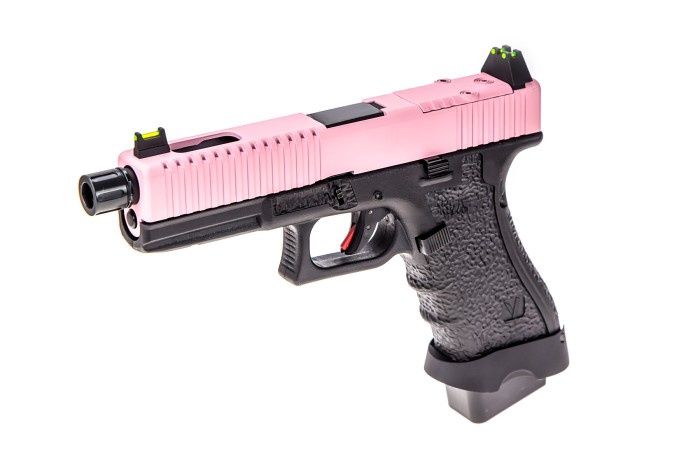 EU7-T GBB Pistol (Pink|Black)