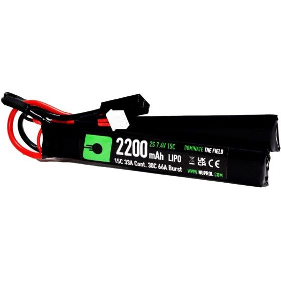 LiPo Battery 2200mAh 7.4v 15c (DBL|Small Tamiya)