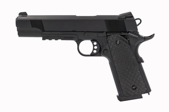 1911/MEU-R GBB Pistol (Black)