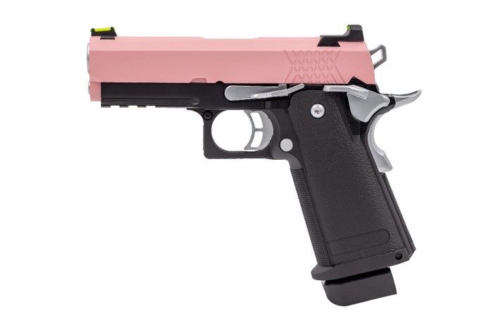 Hi-Capa 3.8 Pro GBB Pistol (Pink|Black)