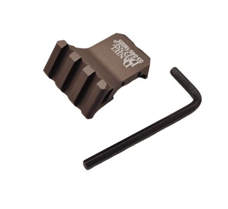 45° Side Rail Mount - Dark Earth
