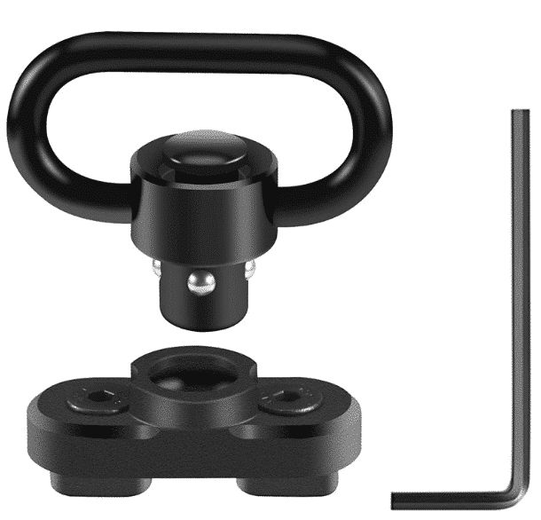 QD Sling Swivel with 3 Hole Mount – M-Lok