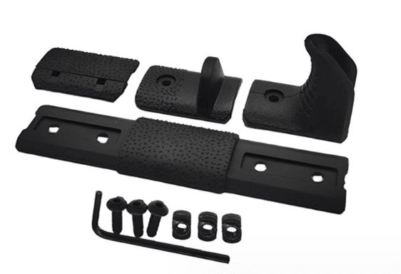 Gripstop Rail Cover, Colour: Black