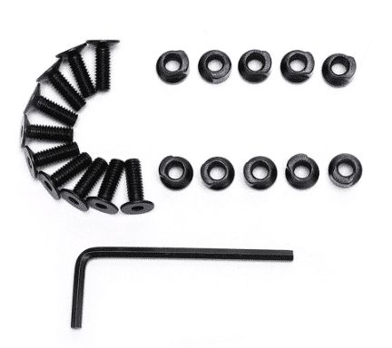 KeyMod Nuts and Bolts (10 pcs)