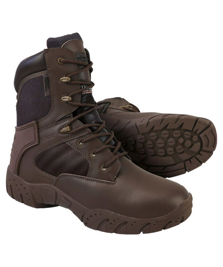 Tactical Pro Boot – 50/50 – Brown, Size: 4