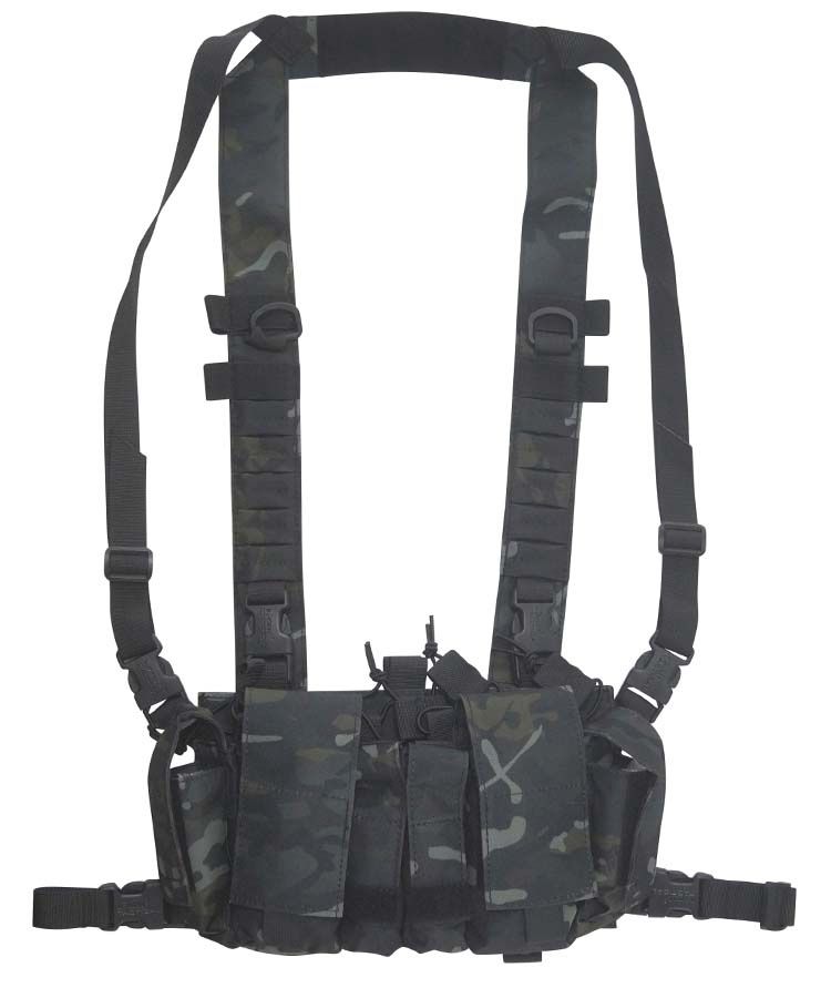 Delta High Capacity Chest Rig – BTP Black