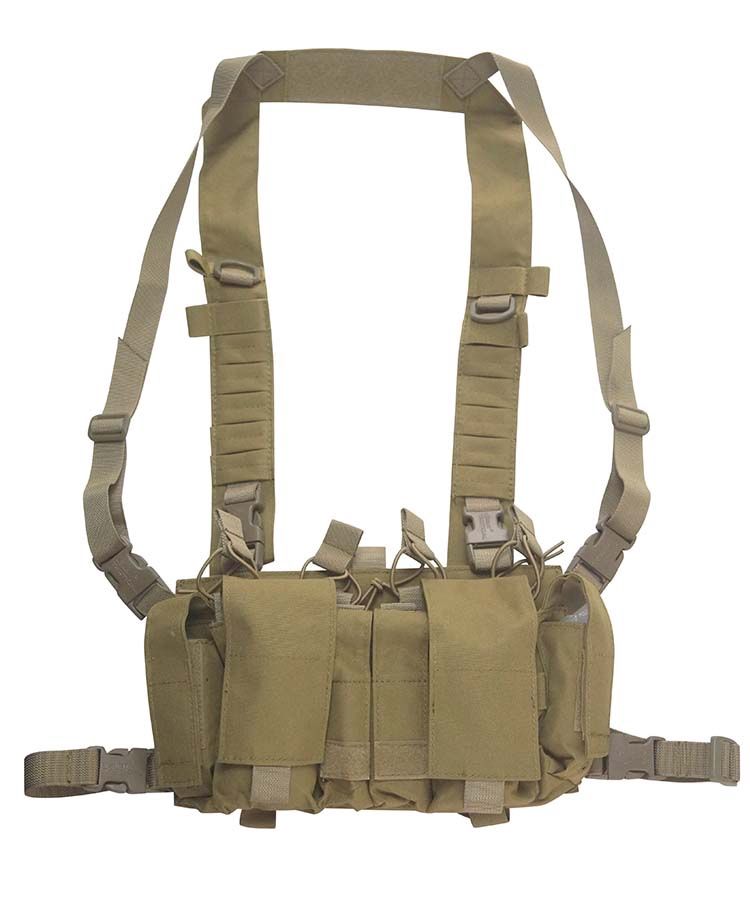 Delta High Capacity Chest Rig – Coyote