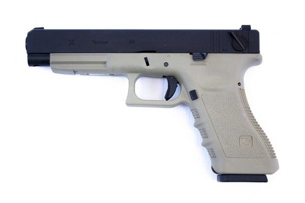 EU5 V3 GBB Pistol (Black|Tan)