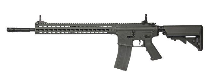 CM15 KR AEG Rifle (14.5&quot; APR) (Battleship Grey)