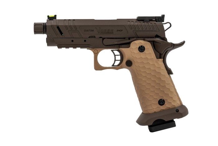 Hi-Capa CS Vengeance 3.8 Compact GBB Pistol (Bronze|Tan)