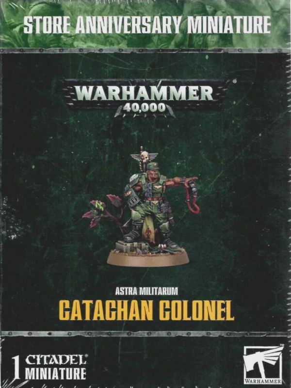 Astra Militarum Catachan Colonel Warhammer 40K Store Anniversary Miniature