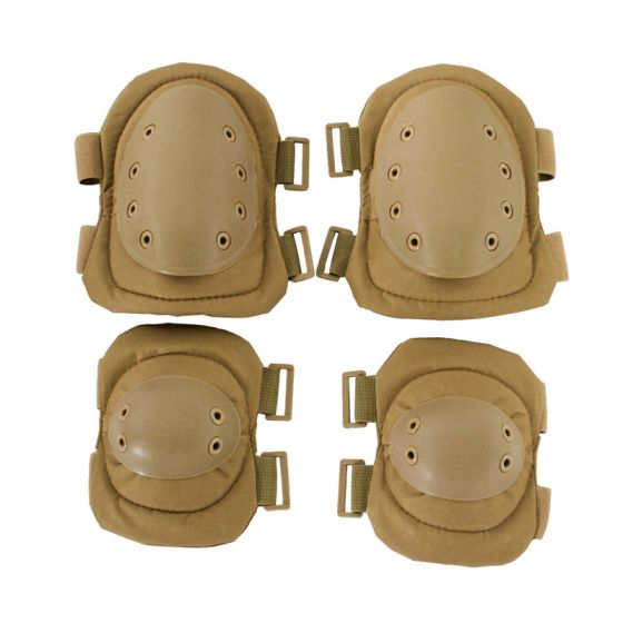PMC Essential Elbow &amp; Knee Pad Set (Tan)