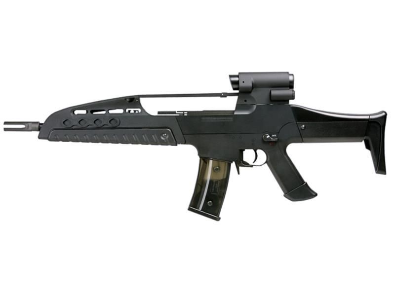 XM8 AEG with Inbuilt Scope (3rd Generation - Black - GE-0621III-BK)