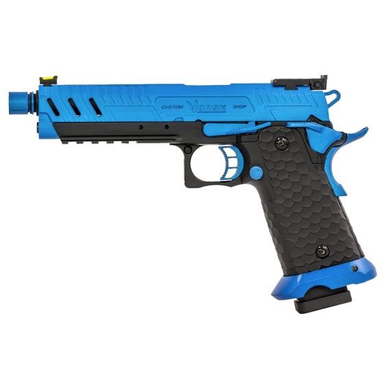 Vorsk - Hi-Capa CS Vengeance 5.1 GBB Pistol (Blue|Black)