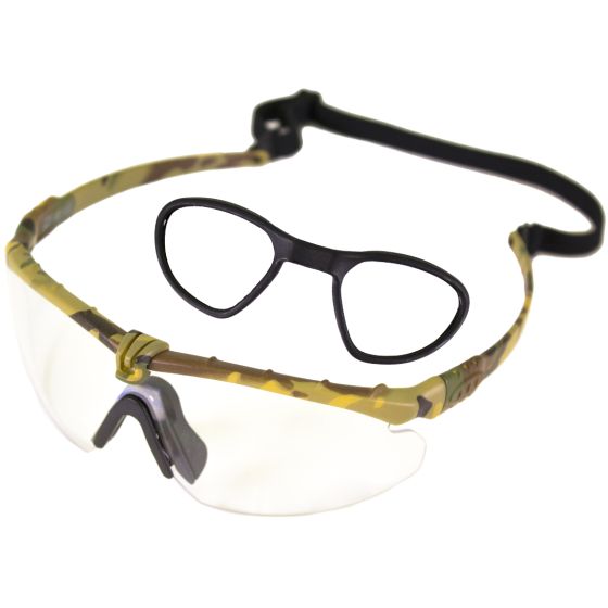 Battle Pro&#39;s Protective Eyewear (With Insert) (Clear-Camo)