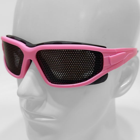 Defence Pro&#39;s Mesh Eye Protection (Pink)