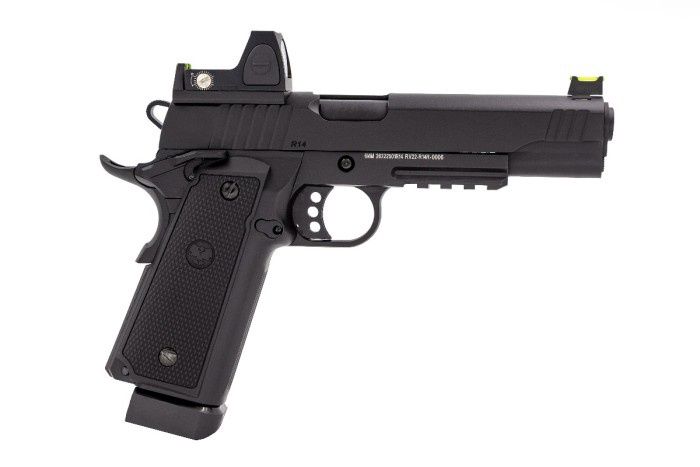 R14-R + RDS GBB Pistol (Black)