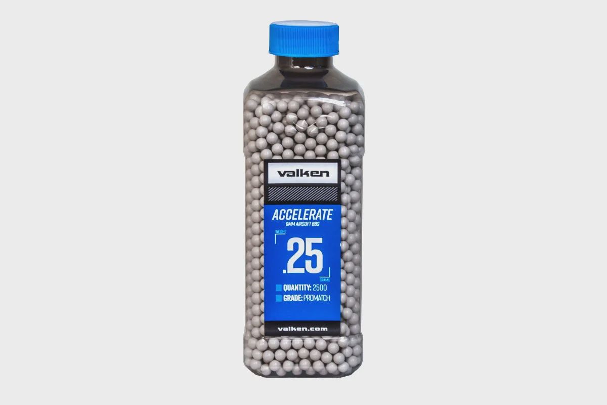 Accelerate ProMatch 0.25g 2,500ct Airsoft BBs