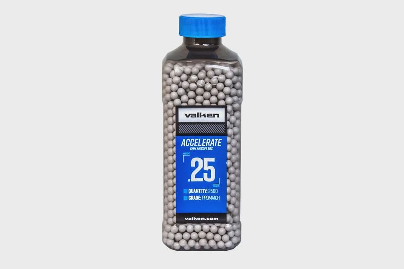 Accelerate ProMatch 0.25g 2,500ct Airsoft BBs