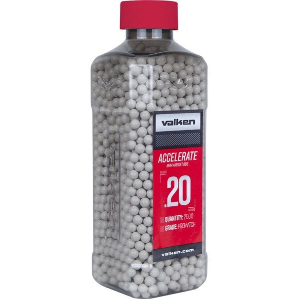 Accelerate ProMatch 0.20g 2,500ct Airsoft BBs