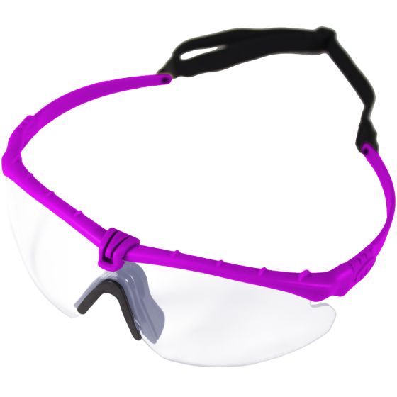 Battle Pro&#39;s Protective Eyewear (No Insert) (Clear-Purple)