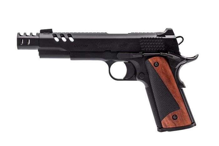 CS Defender Pro GBB Pistol (Black) (Silver Barrel)