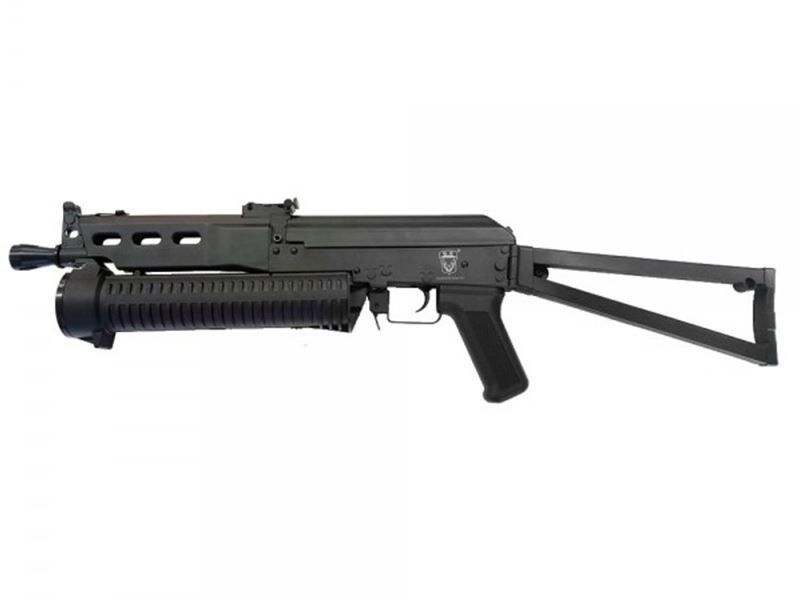 Golden Eagle PP-19 Bizon SMG AEG (Inc Battery &amp; Charger - Black - 6835)