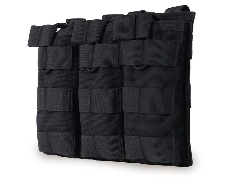 Big Foot Tactical Three Magazine Pouch for M4/AK/AUG (Black)