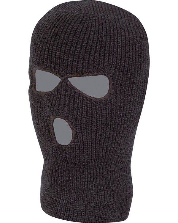 3 Hole Balaclava – Black