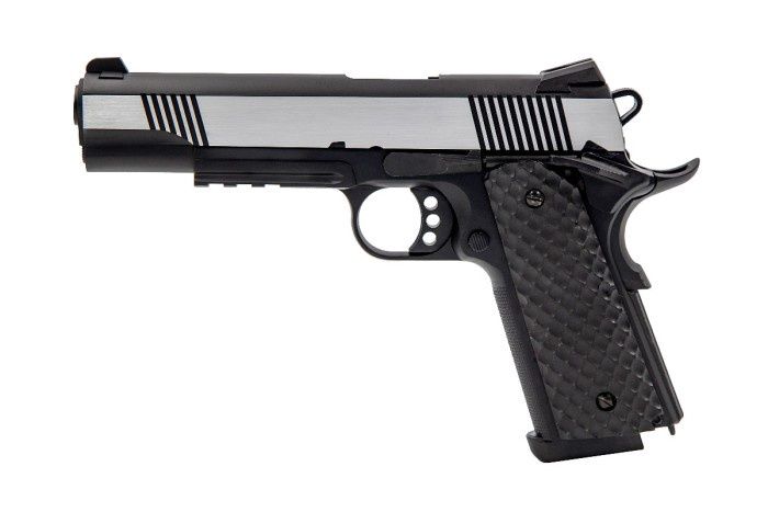 1911/MEU-R GBB Pistol (Silver|Black)