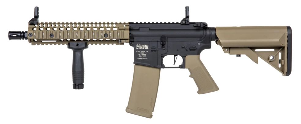 Specna Arms SA-C19 CORE™ Daniel Defense® ETU 1.14 J Half-Tan airsoft rifle