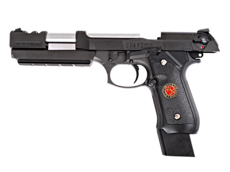 Samurai Edge Bio Hazard M9 Gasblowback Pistol (Extended Mag. And Compensator)