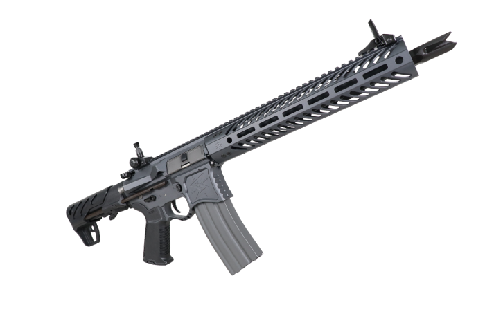G&amp;G - SBR8 EMG Seekins Precision AEG Rifle (12") (Battleship Grey)