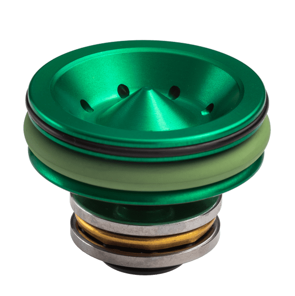 Airsoft Gearbox Ergal Double O-Ring Bearing Piston Head