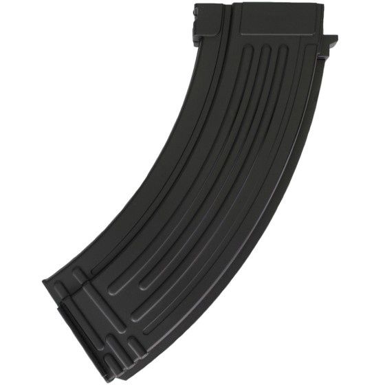 AK Magazine (AK47) Folded Metal v2 (Mid-Cap|140R) (Black)