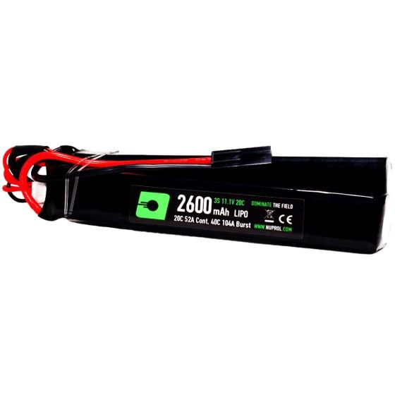 LiPo Battery 2600mAh 11.1v 20c (DBL|Small Tamiya)