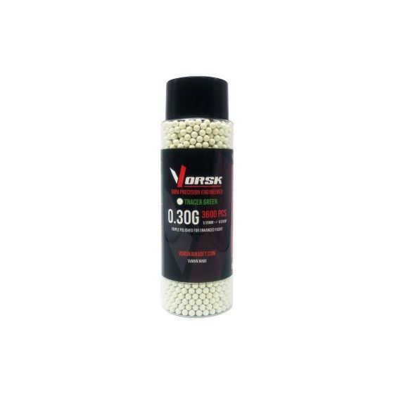 VORSK Tracer Green 0.30g 3600rd Bottle
